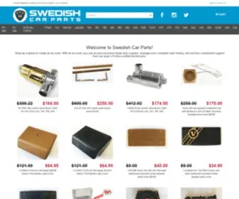 Swedishcarparts.com(Auto Parts) Screenshot