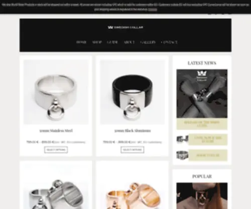 Swedishcollar.com(Swedish Collar) Screenshot