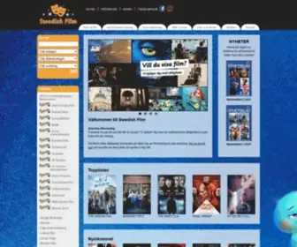 Swedishfilm.com(En distributör av film för visning i grupp inom det institutionella rättighetsområdet) Screenshot