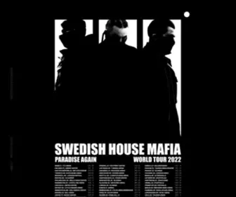 Swedishhousemafia.com(Swedish House Mafia) Screenshot