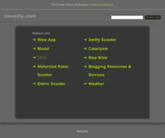 Sweefty.com(Sweefty) Screenshot