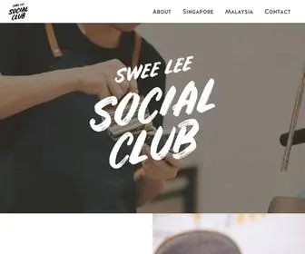 Sweeleesocialclub.com(Swee Lee Social Club) Screenshot