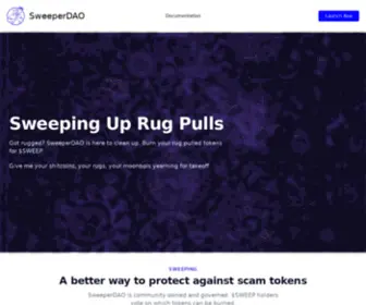 Sweeperdao.finance(Sweeperdao finance) Screenshot