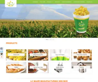 Sweet-Corn.com.my(LC Maize Manufacturing Sdn Bhd) Screenshot