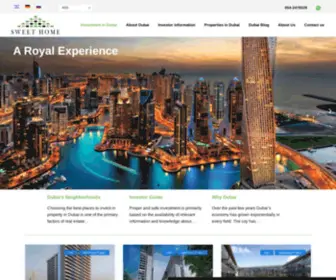 Sweet-Home-Dubai.com(Top Real Estate Investment Properties in Dubai) Screenshot