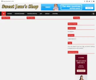 Sweet-Janes.com(Sweet janes) Screenshot