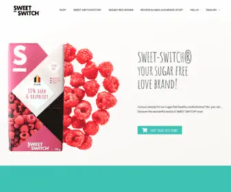 Sweet-Switch.com(Sugar Free Healthy Confectionery) Screenshot