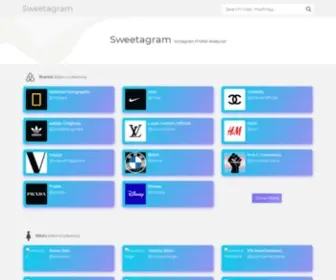 Sweetagram.com(Sweetagram) Screenshot
