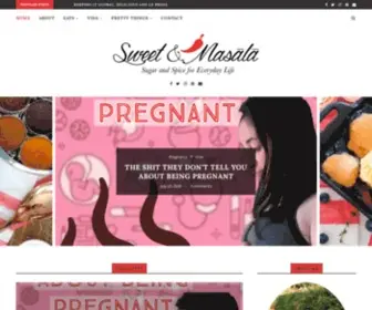 Sweetandmasala.com(Sweet) Screenshot