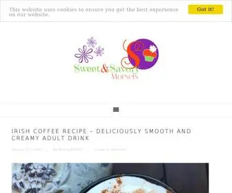 Sweetandsavorymorsels.com(Sweet and Savory Morsels) Screenshot