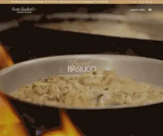 Sweetbasilico.com(Sweet Basilico) Screenshot