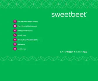 Sweetbeet.co.za(Stay Fresh) Screenshot