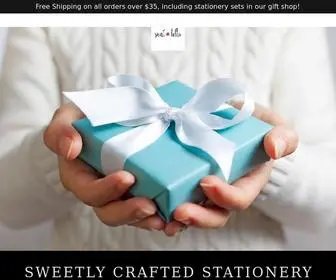 Sweetbellastationery.com(Sweet Bella Stationery) Screenshot