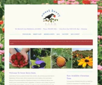 Sweetberryfarmri.com(Sweet Berry Farm) Screenshot