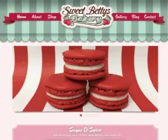 Sweetbettysbakery.com(Sweet Bettys Bakery) Screenshot