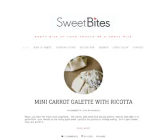 Sweetbitesblog.com(SweetBites) Screenshot