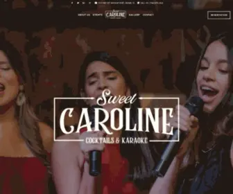 Sweetcarolinebar.com(Sweet Caroline Karaoke Bar) Screenshot