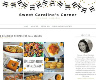 Sweetcarolinescorner.com(Sweet Caroline's Corner) Screenshot