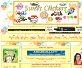 Sweetclickers.com(Sweetclickers) Screenshot