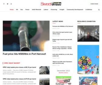Sweetcrudereports.com(Oil and Gas) Screenshot