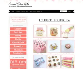 Sweetdoorgifts.com(Malaysia's #1 Delicious Door Gift Makers) Screenshot