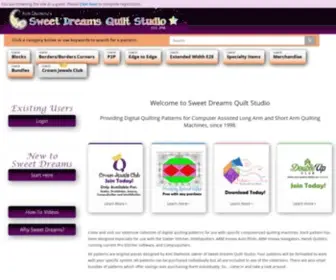 Sweetdreamsquiltstudio.com(Sweet Dreams Quilt Studio) Screenshot