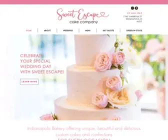 Sweetescapecakecompany.com(Sweet Escape Cake Company) Screenshot