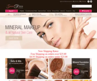 Sweetfaceminerals.com(Sweetfaceminerals) Screenshot