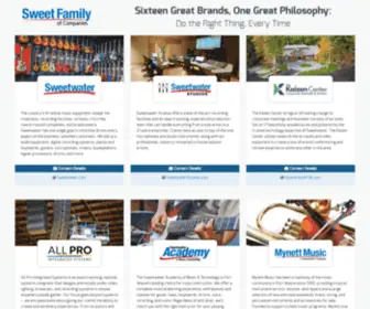 Sweetfamilyofcompanies.com(Sweet Family of Companies) Screenshot