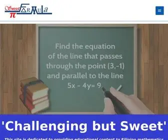 Sweetformula.fun(Sweet Formula) Screenshot