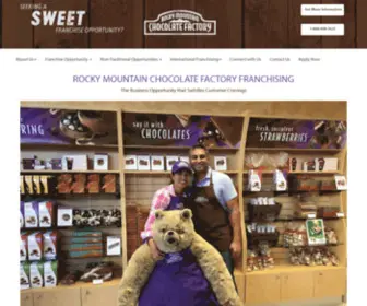 Sweetfranchise.com(Sweet Franchise with Rocky Mountain Chocolate Factory) Screenshot