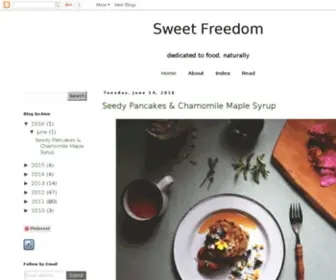 Sweetfreedomblog.com(Sweet Freedom) Screenshot