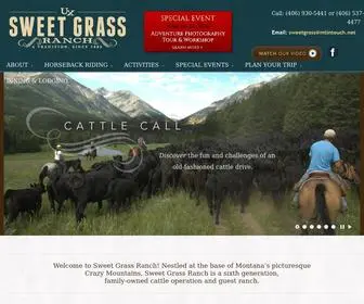 Sweetgrassranch.com(Sweet Grass Ranch Sweet Grass Ranch) Screenshot