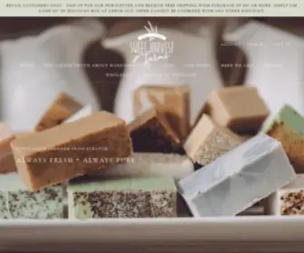 Sweetharvestfarms.com(Sweet Harvest Farms Natural Organic Handmade Soaps) Screenshot