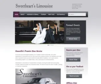 Sweetheartlimos.com(Gatlinburg Limos) Screenshot