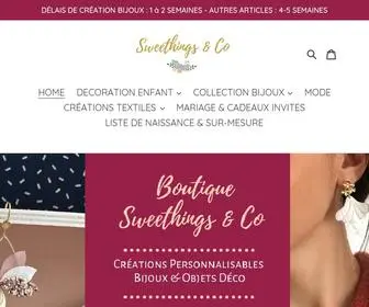 Sweethingsandco.com(BOUTIQUE SWEETHINGS & CO) Screenshot