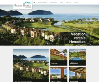 Sweethomecr.com(Costa Rica Luxury Vacation Home) Screenshot