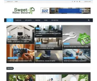 Sweethomedecora.com(Home Improvement Blog) Screenshot