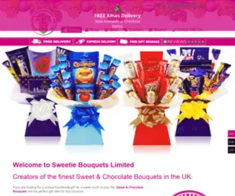 Sweetie-Bouquets.co.uk(Sweetie Bouquets Ltd) Screenshot