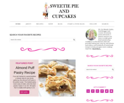 Sweetiepieandcupcakes.com(Sweetiepieandcupcakes) Screenshot