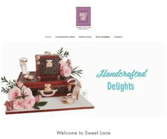 Sweetlanecakes.com(Sweet Lane Cakes) Screenshot