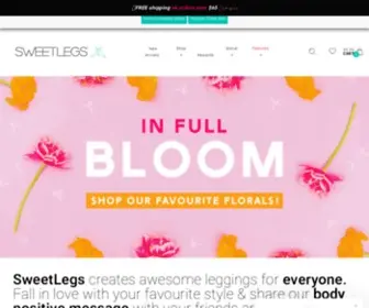 Sweetlegs.ca(Canadian designed leggings & women's wear) Screenshot