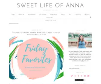 Sweetlifeofanna.com(SWEET LIFE OF ANNA) Screenshot