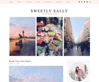 Sweetlysally.com(Sweetly Sally) Screenshot