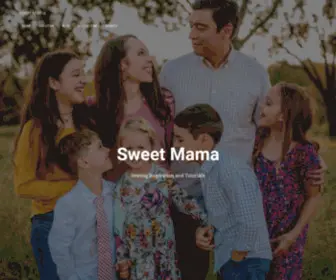Sweetmamalife.com(Sweet Mama) Screenshot