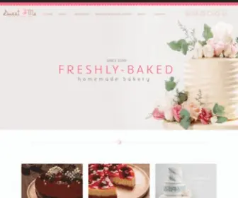 Sweetme-Bakery.com(Sweet Me Bakery สวีทมีเบเกอรี่ ส่งเค้กทั่วประเทศ) Screenshot