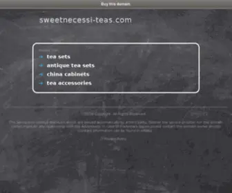Sweetnecessi-Teas.com(Sweet NecessiTeas) Screenshot