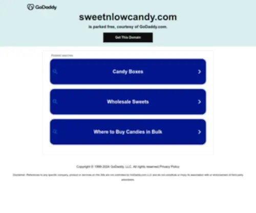 Sweetnlowcandy.com(SWEET'N LOW) Screenshot