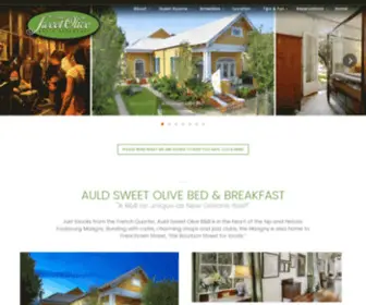 Sweetolive.com(Sweet Olive Bed and Breakfast) Screenshot