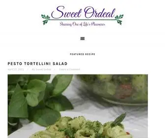 Sweetordeal.com(Food Blog) Screenshot